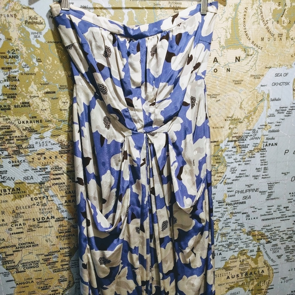 Anthropologie Leifsdottir silk dress